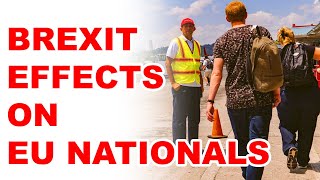 BREXIT EFFECTS ON EU NATIONALS COMING TO THE UK| UK VISA UPDATE | UK IMMIGRATION 2020 |  2020 HD