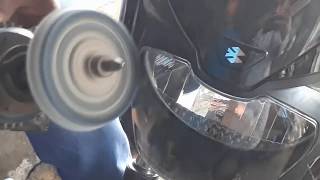 মটরসাইকেলের হেডলাইটের দাগ দূর করুন #Motorsicel #Bike #bangladesh