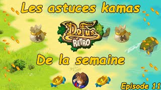DOFUS RETRO - DES ASTUCES KAMAS AVEC DES BEAUX BÉNÉFICES !  - EPISODE 11