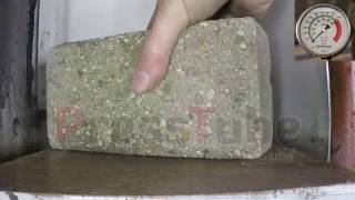 Кирпич под прессом в 150 тонн / Construction Brick with hydraulic Press