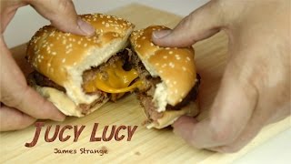 Jucy Lucy / Stuffed Burger Recipe English Subtitles