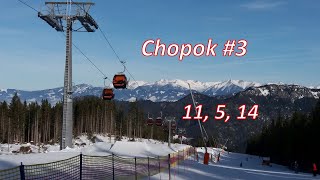 2020 Chopok (cz. 3) północ - trasa FIS czerwona 11 i łatwe niebieskie 5,14.Tatry Mountain Resorts.