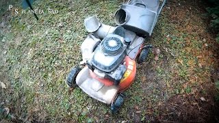 Обзор газонокосилки Husgvarna R 152SVH