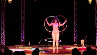 Valentina's Slinky Hoop Burlesque at "Seduced by the Imaginarium Circus"