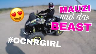 OCNR-GIRL fährt OFFROAD | Festgefahren / Bienenstich bei der Fahrt  OCNR  Quad-Vlog