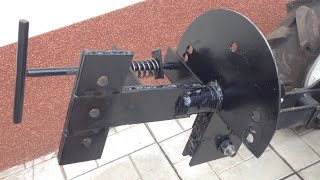 Самодельный оборотный узел для мотоблока Гепард.