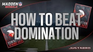 How To Always Win the Domination Live Event - Madden Mobile 16