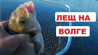 Ловля леща на Волге. Рыбалка с лодки.