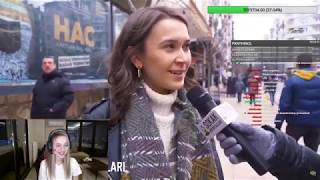 Anna Deniz "30 Yaşına Kadar Evlenmeyenler Evde Mi Kalır?" İzliyor (Sokak Röportajları)