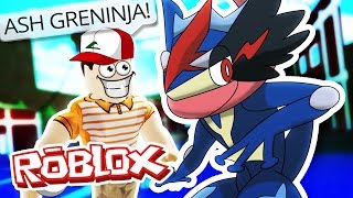 ASH GRENINJA! / Pokemon Brick Bronze / Roblox Adventures