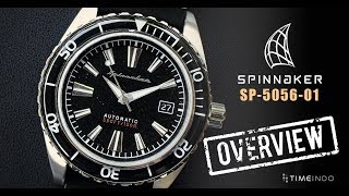 [PRODUCT OVERVIEW] Spinnaker Fleuss 43mm SP-5056-01 Vintage Stainless Steel Black