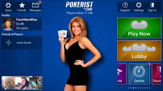 Texas Poker Pokerist - Mobile Game *لعبة بوكر للاندرويد