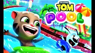 Talking Tom Pool - Talking Tom games for Kids (Level 78-88) Бассейн Говорящего Тома (Мультик игра)