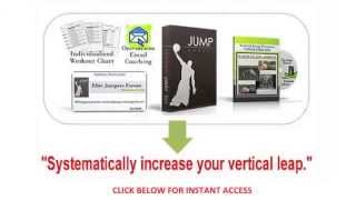 Learn Vertical Jump Training for Basketball, Volleyball and much more with The Jump Manual Training,