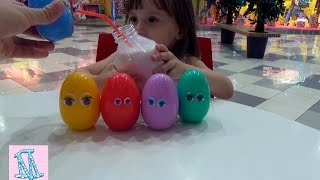 Смешные животные яйца Kinder Surprise  с глазками сюрприз игрушки animals toys surprise eggs