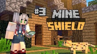 Умный житель и кошачий маньяк! MineShield Выживание с друзьями 1.14+ #03