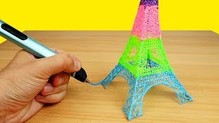 Новая 3D РУЧКА. Рисую Эйфелеву башню! Alex Boyko