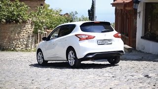 Тест-драйв новой NISSAN TIIDA в солнечной Грузии