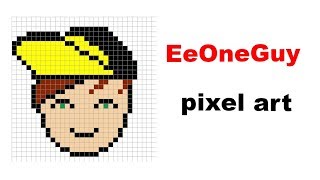 Ивангай по клеточкам. EeOneGuy pixel art.