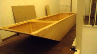 homemade plywood boat with electric drill total costs $70