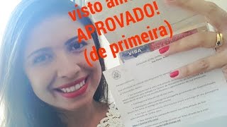 Visto americano aprovado de primeira! (dicas)