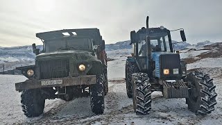 Беларусь 1221 против Урал | Кто Перетянет??? тест драйв 2020
