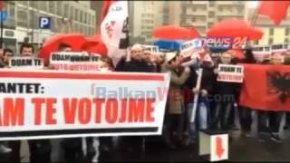 AK, protestë në Milano: Emigrantët 25 vjet pa votuar, PD e PS kanë mashtruar