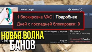 ДАЛИ VAC BAN ЗА СКИНЧЕНДЖЕР - НОВАЯ ВОЛНА ВАК БАНОВ В CS:GO