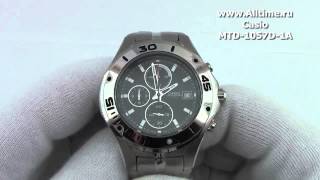 Мужские японские наручные часы Casio MTD-1057D-1A