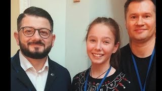 Дочь ЮЛИИ НАЧАЛОВОЙ Вера Алдонина умная талантливая девочка ??