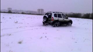 Chevrolet Niva LE - "В поисках грязи" часть 2. "Снег"