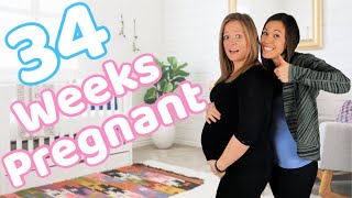 34 Weeks Pregnant | First Baby | Lesbian Couple