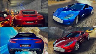 Asphalt 8, TRANSYLVANIA, Aston Martin ONE-77, CITADEL CLASH, Two routes up & down, Castle & Cave