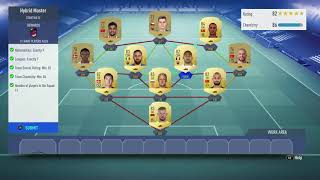 FUT 19 - SBC - Advanced - League and Nation Hybrid - Hybrid Master - Cheap but Need Loyalty