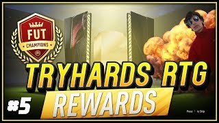 FUT CHAMPS GOLD 1 REWARDS! TRYHARDS RTG #5 - FIFA 18 Ultimate Team