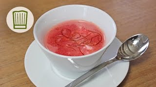 Rote Bete--Orangen Suppe #chefkoch