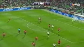 Gol de Jonathan Rodríguez. Santos vs Veracruz. J2. Torneo Clausura 2017.