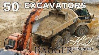 50 - Máy xúc - Bộ sạc - Xe ủi đất - Xe tải - Big xây dựng ᴴᴰ