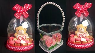 2 MANUALIDADES Para SAN VALENTÍN , Reciclando Una Botella .