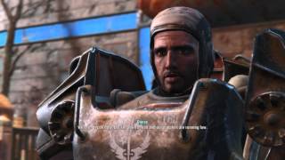 Fallout 4 Meeting Paladin Danse AKA Buzz Lightyear