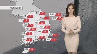 [날씨] 내일까지 전국 비·눈…강원 산간 폭설 / 연합뉴스TV (YonhapnewsTV)