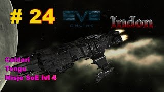 Eve Online Gameplay pl # 24- " Tengu, Caldari misje Sisters of Eve lvl 4'