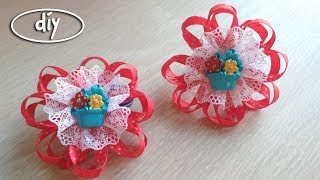 Бантики для девочек своими руками DIY