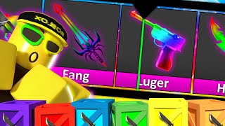 UNBOXING FOR CHROMA GODLY IN MURDER MYSTERY 2!