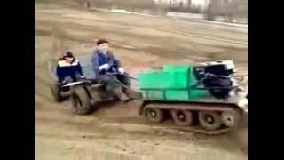 Мотобуксировщик КОйРА, купил и устроил тест драйв