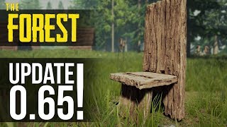 UPDATE v0.65! Village Props, Skinned Textures and Boss Buff! The Forest