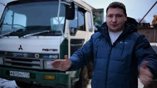 Выпал снег 01.2020, буксую на Мультике, новый лобаш на TEREX-начало..