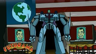 Futurama - Richard Nixon als neuer Präsident  [deutsch]