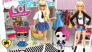 Barbie imita la ropa de las muñecas LOL Surprise - Los Juguetes de Titi
