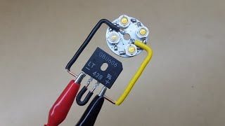 Amazing DIY idea with Diode bridge